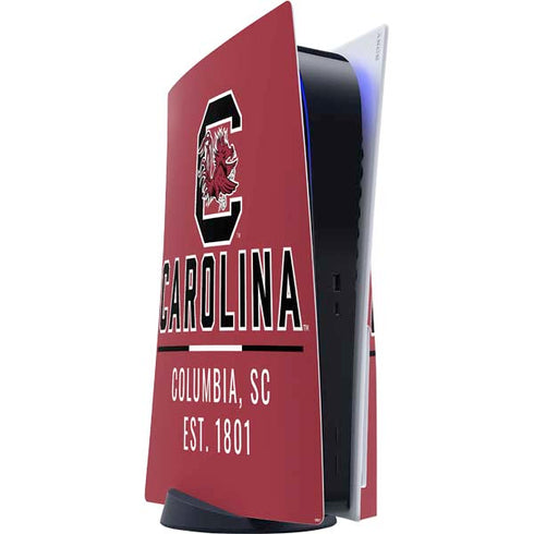 University of South Carolina Columbia SC, EST. 1801 PS5 Console Skin